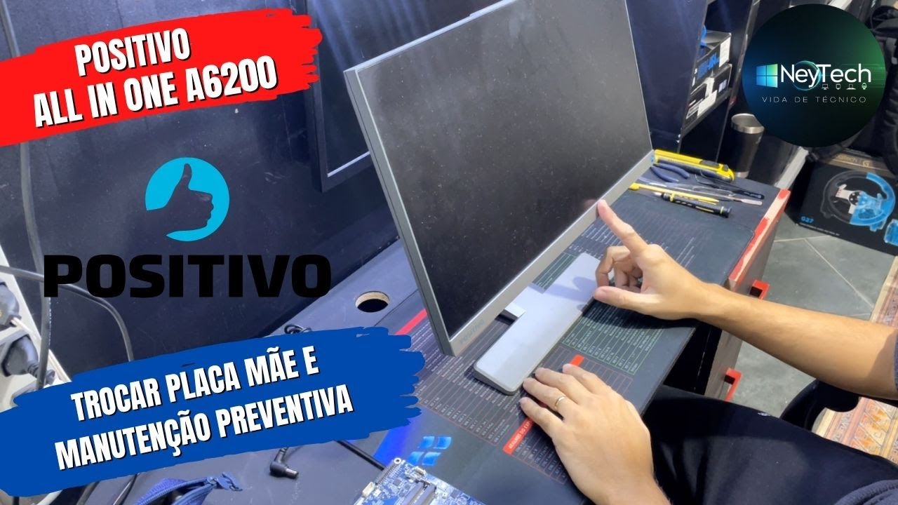 All in One Positivo A6200 - Trocar placa mãe - Como faço?