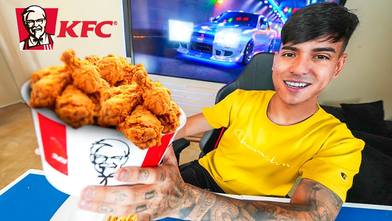 EXPERIMENTANDO KFC PELA PRIMEIRA VEZ