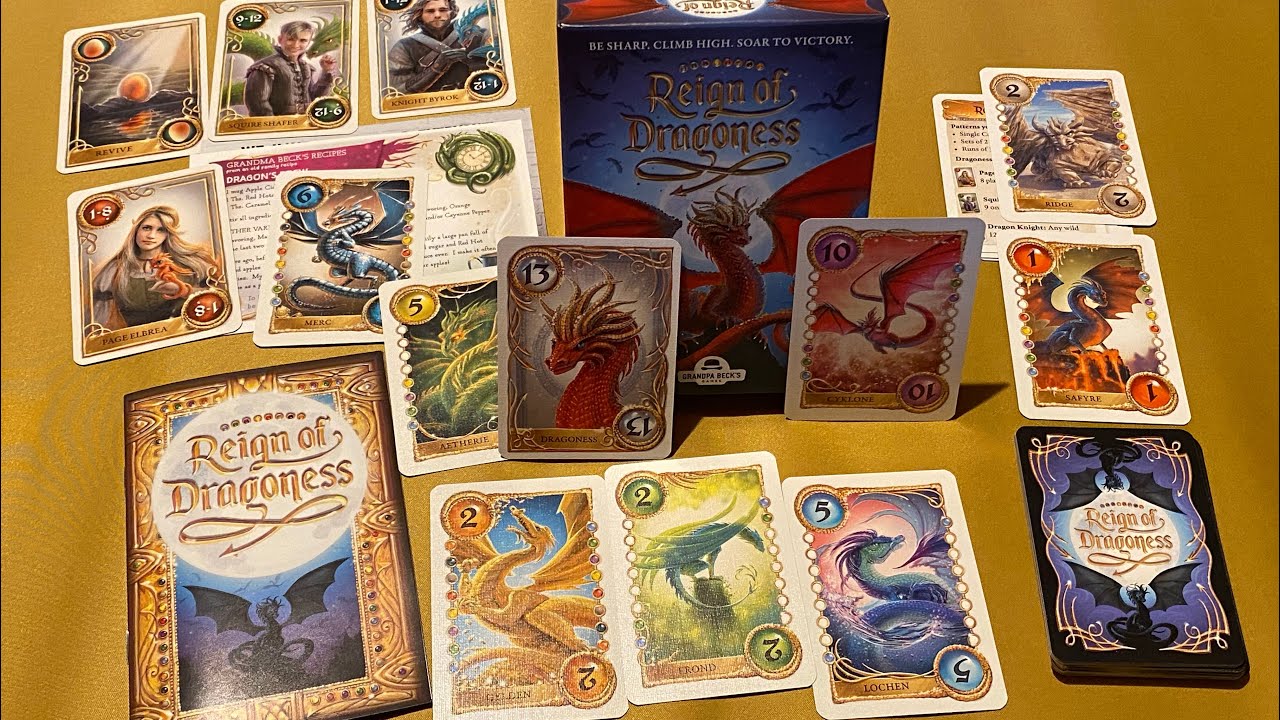 Reign of Dragoness Card Game Review