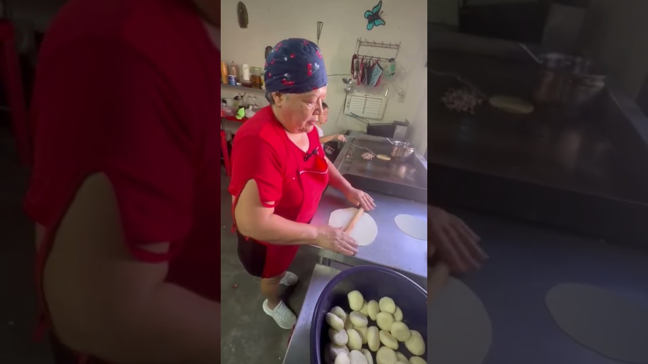 Tortillas de harina en 5 minutos con doña Lety 