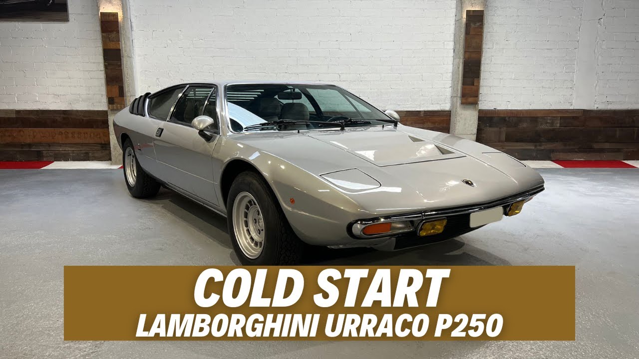 Cold Start Video of the amazing Lamborghini Urraco P250