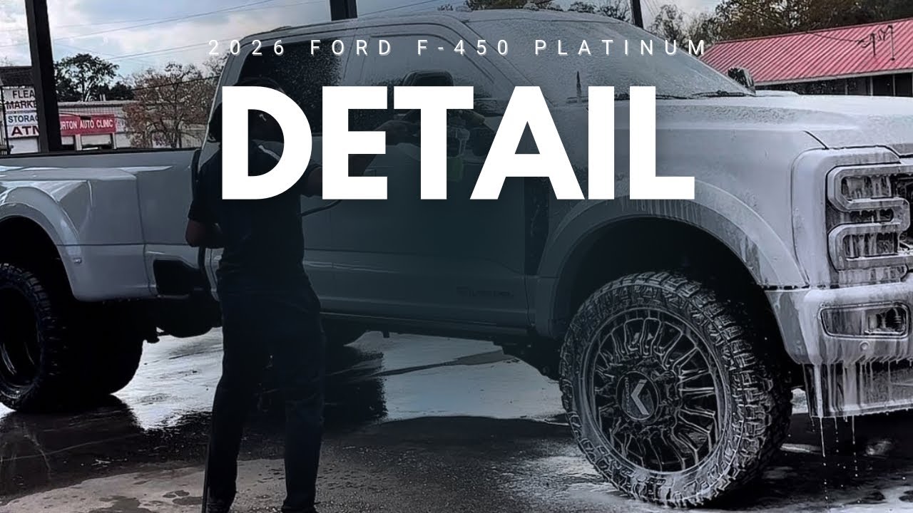 2026 Ford F-450 Platinum// PPF,Tint,Coating detail