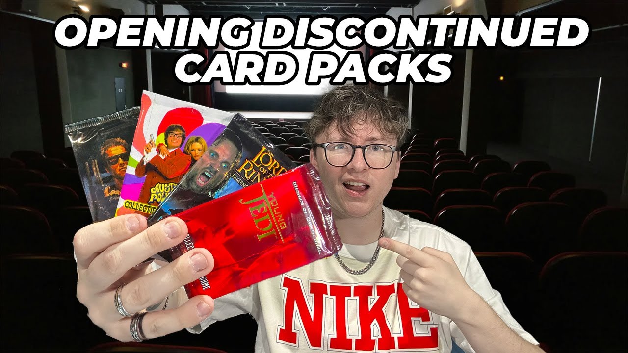 Opening Extinct Film Cards Packs...