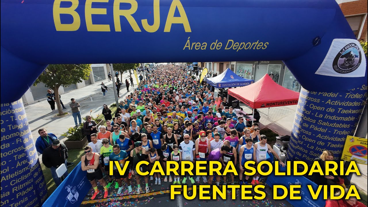 Reportaje IV Carrera Fuentes de Vida Berja 2026