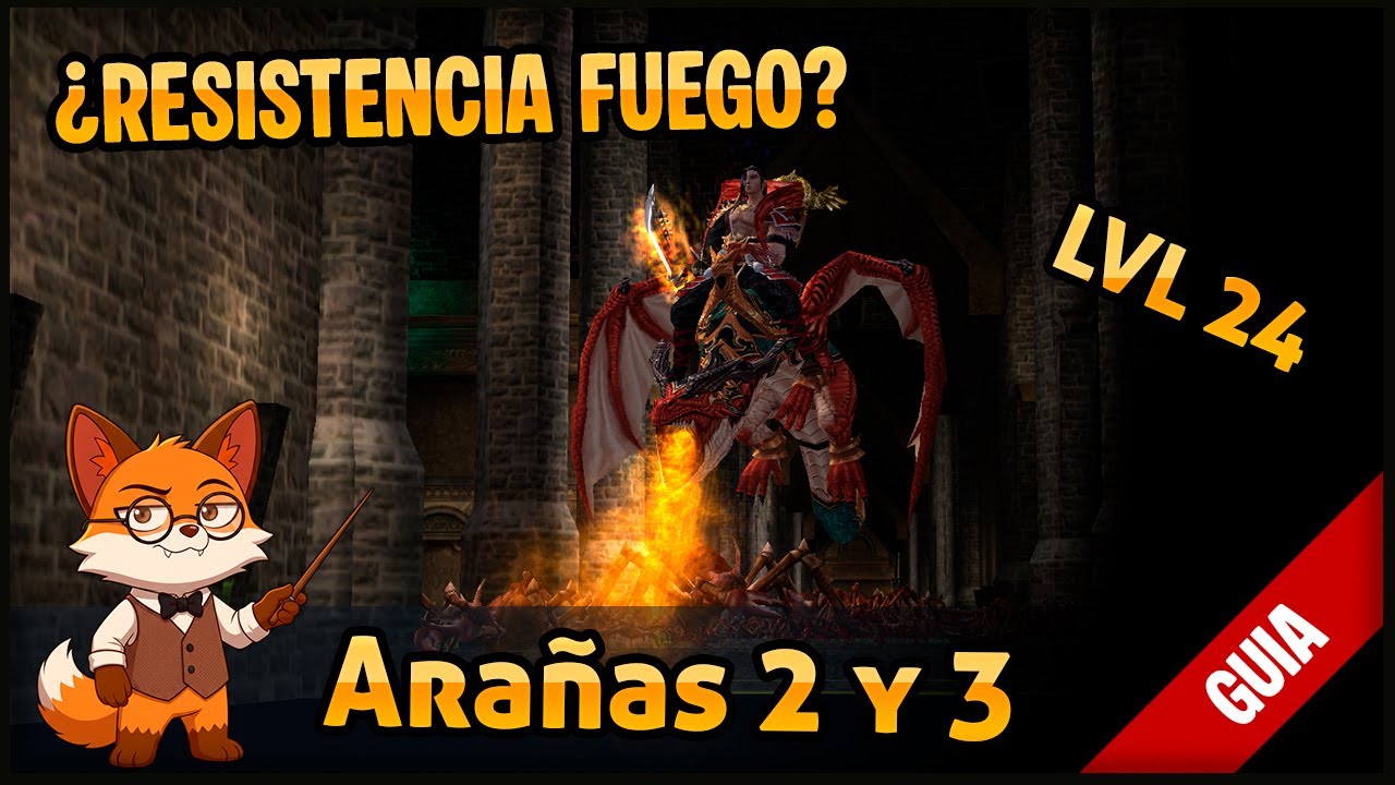 Lo que ocupas para aguantar toda la sala en Arañas (Sin ser nivel alto).