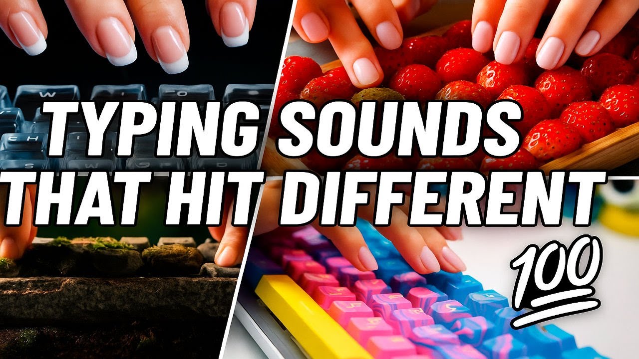 AI Keyboard Typing ASMR Compilation | Ultra Realistic Sounds for Sleep, Focus & Study (No Talking)