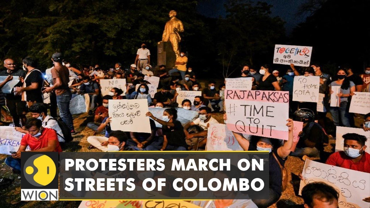 Sri Lankan President faces biggest street protest in Colombo amid economic crisis | English News