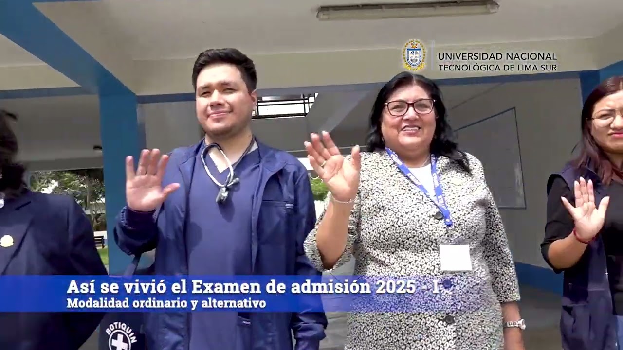 Examen de admisión Untels 2025-I