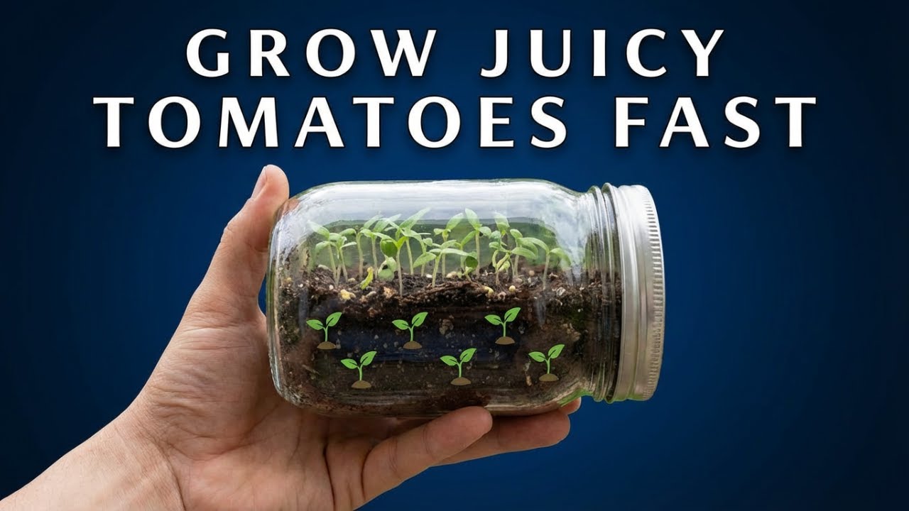 From Seed to Harvest How to Grow Juicy Tomatoes at Home (Beginner Friendly)