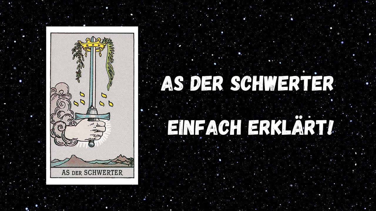 As der Schwerter - Einfach erklärt | Symbolik und Bedeutung | #tarotberlin #tarot #tarotkarten