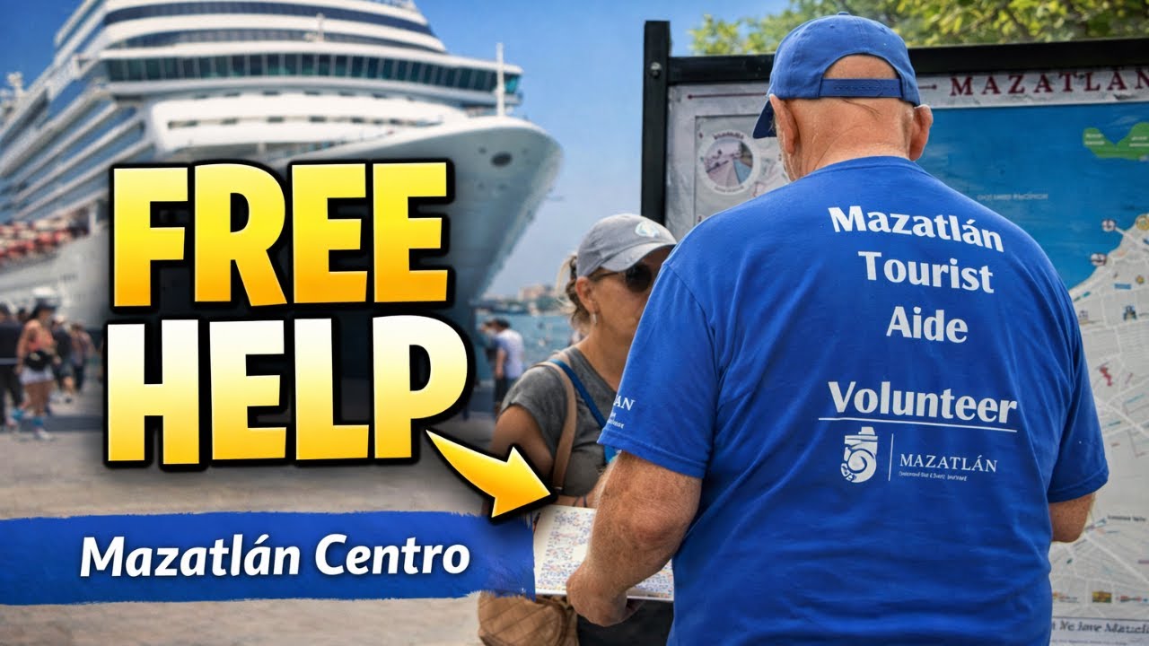 Who Are the Blue Shirt Volunteers in Mazatlán? (Cruise Visitors’ First Stop)