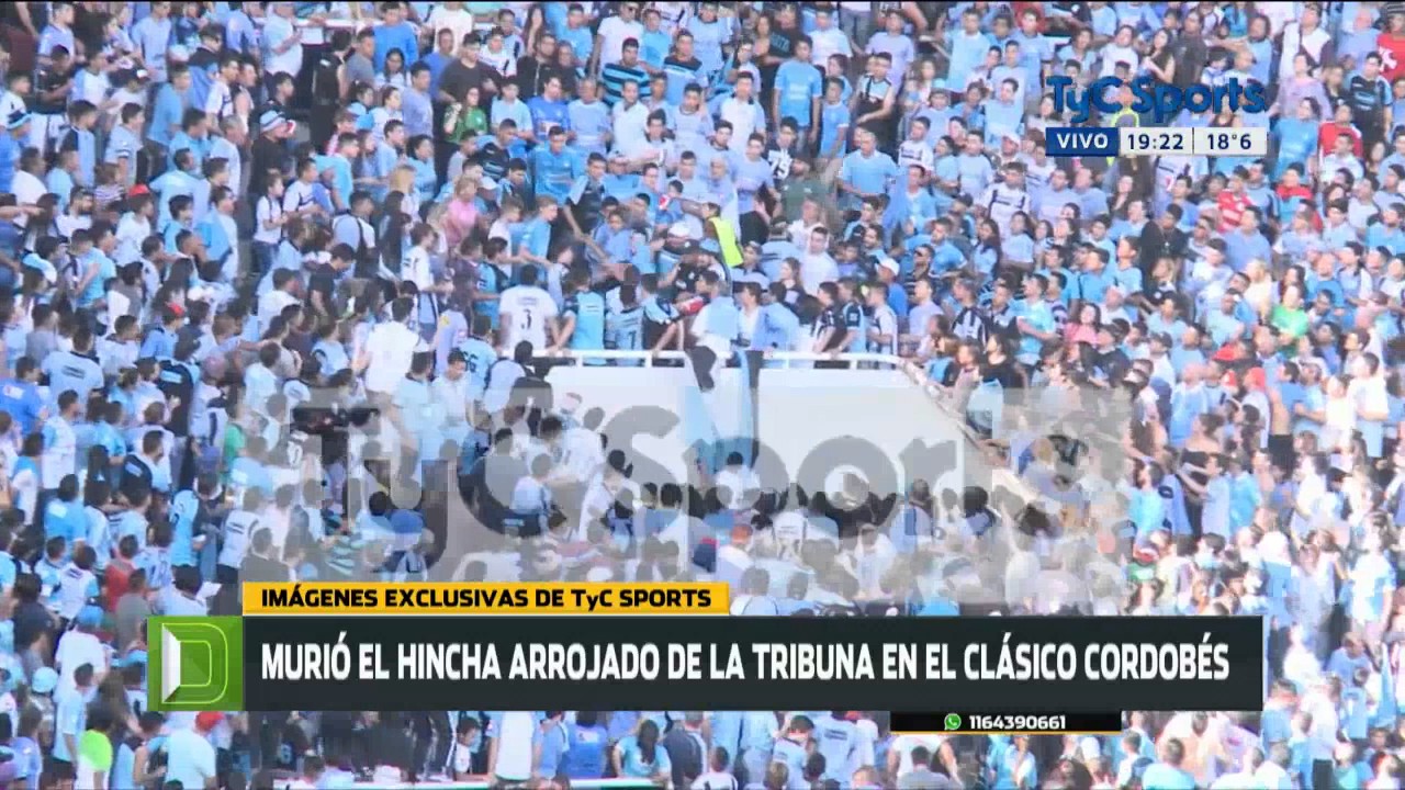 La brutal golpiza que sufrió el hincha Emanuel Balbo en la tribuna de Belgrano