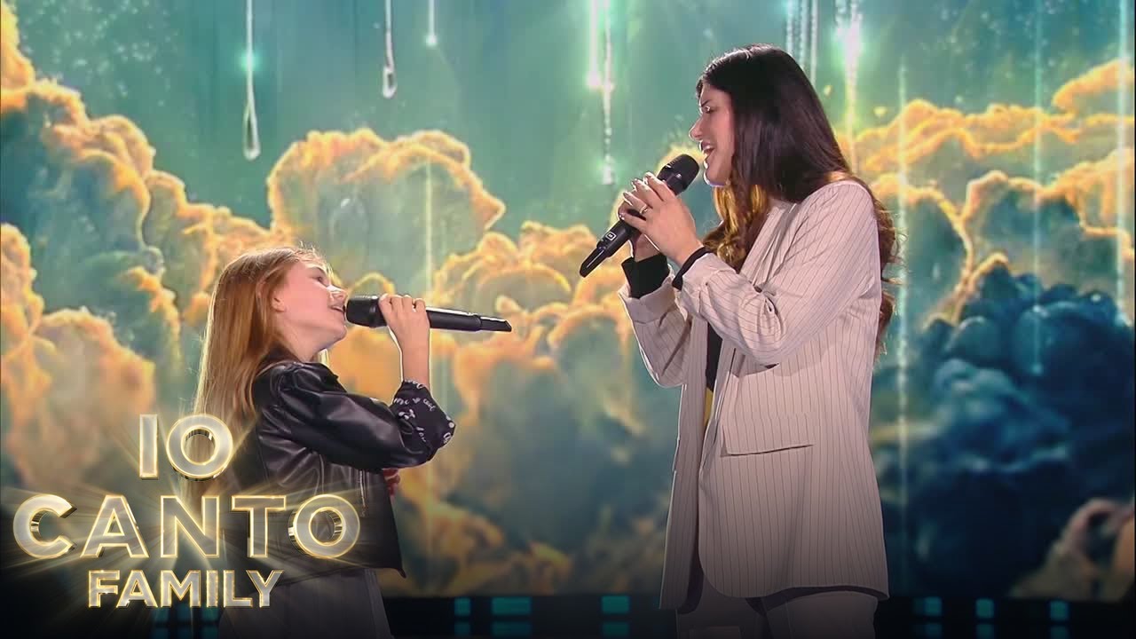 Io Canto Family - Emily Xhurxhi e mamma Entela cantano 