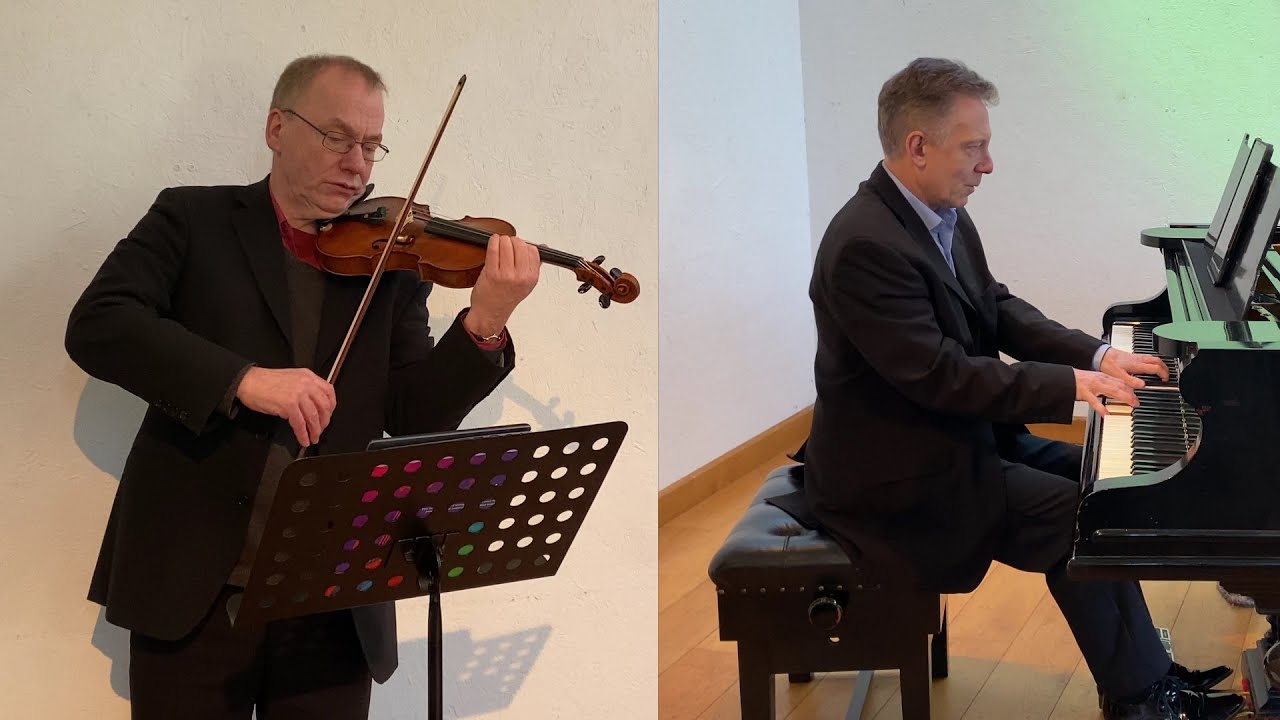 Ave Maria - Caccini arr. Neil Crossland for Violin/Piano - Mark Wilson Violin & Neil Crossland Piano