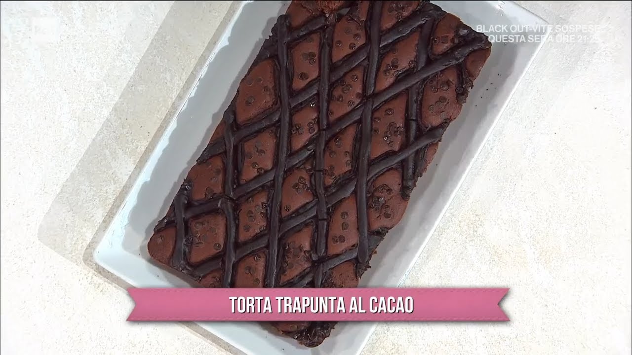 Torta trapunta al cacao - È sempre mezzogiorno - 30/01/2023