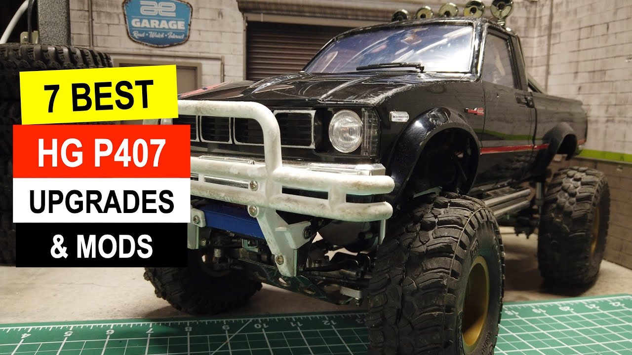 HG P407 (Tamiya Bruiser Clone) Toyota | 7 Best Upgrades and Mods