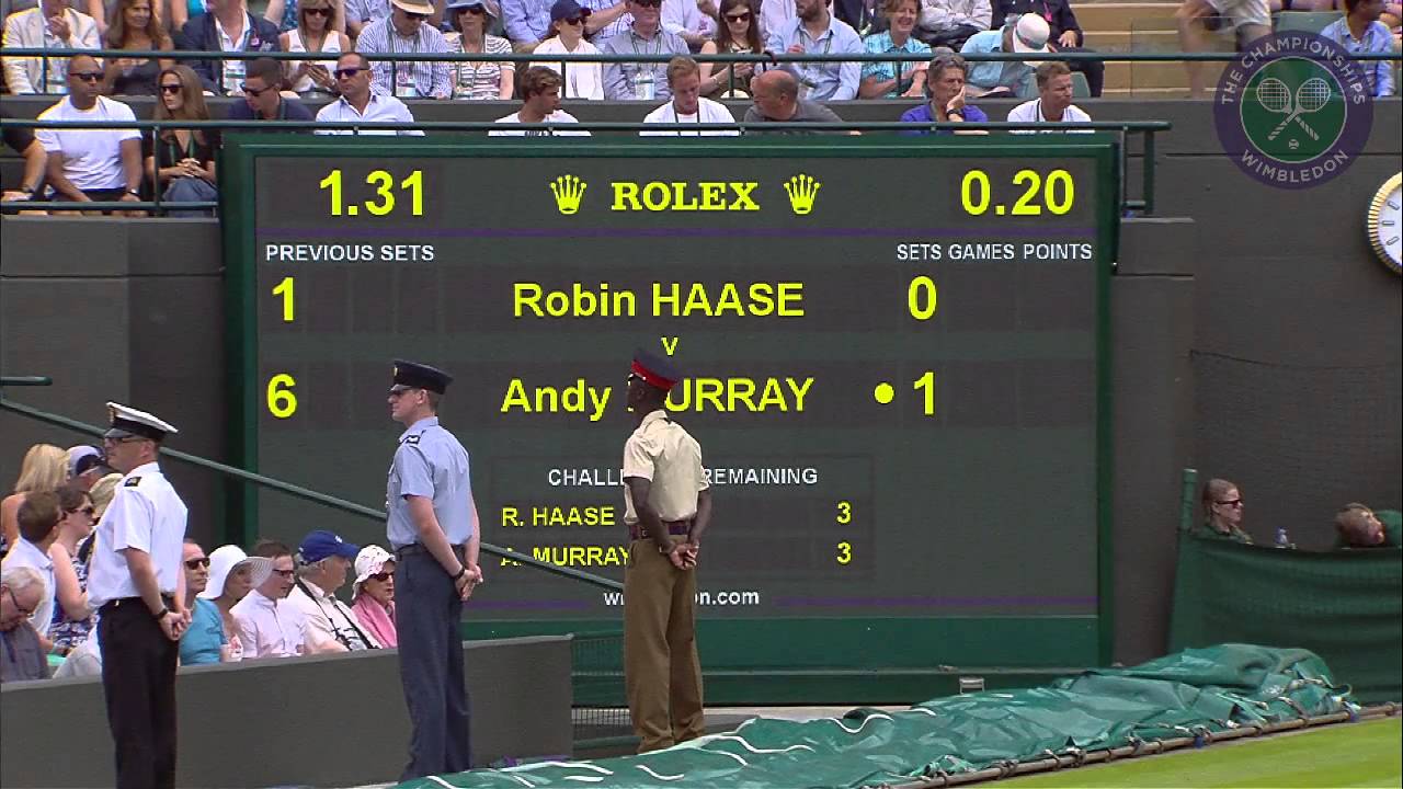 2015 Day 4 Highlights, Robin Haase vs Andy Murray