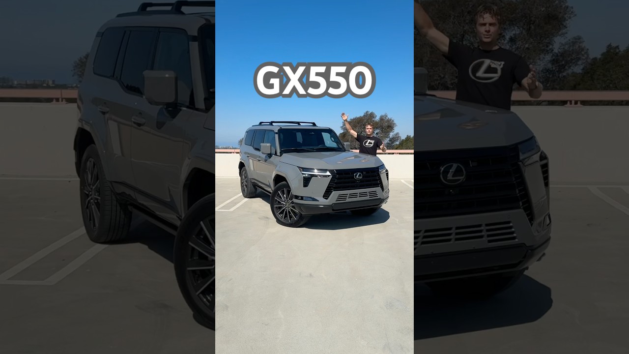 Meet the @lexus GX550 Luxury+! #lexus #gx550 #landrover #mercedes #cars #newcars