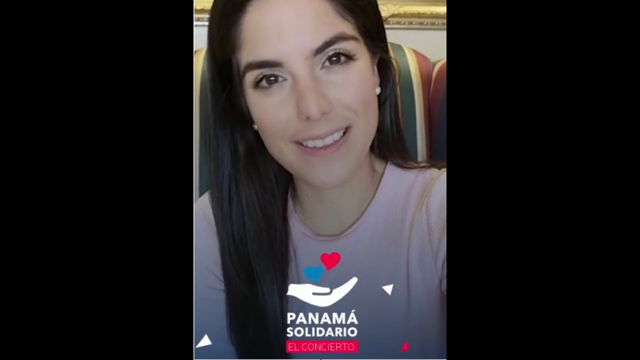 Invitaci&oacute;n de Valeria Maduro a concierto de Panam&aacute; Solidario