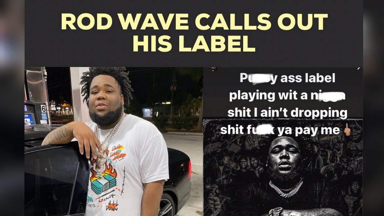 Rod Wave Goes Off On His Label Alamo Records,  Album Delayed