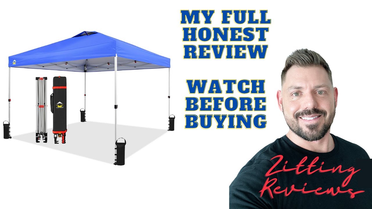 CROWN SHADES 10x10 Pop Up Canopy: The Ultimate Outdoor Shade | Zitting Reviews