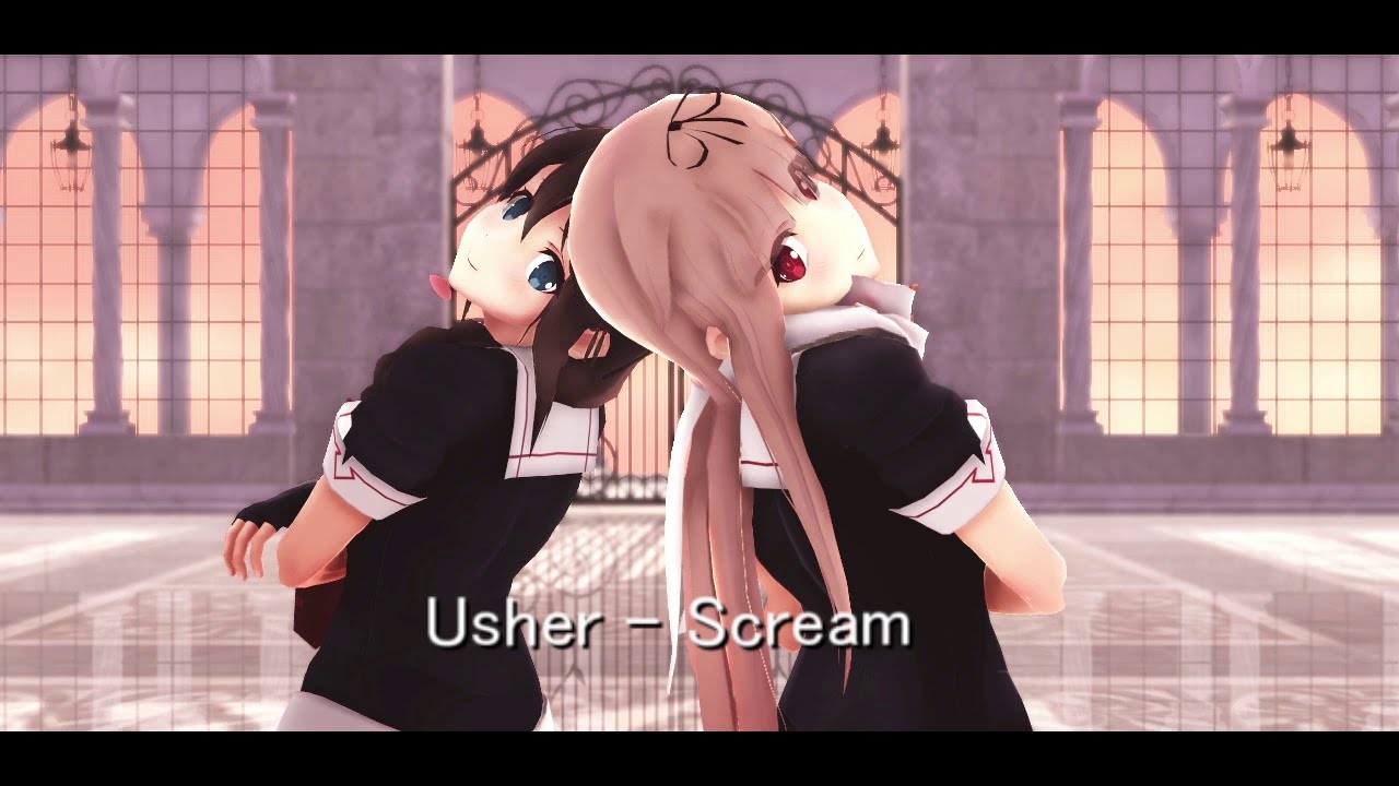 [MMD艦これ]　時雨改二＆夕立改二で『Scream』