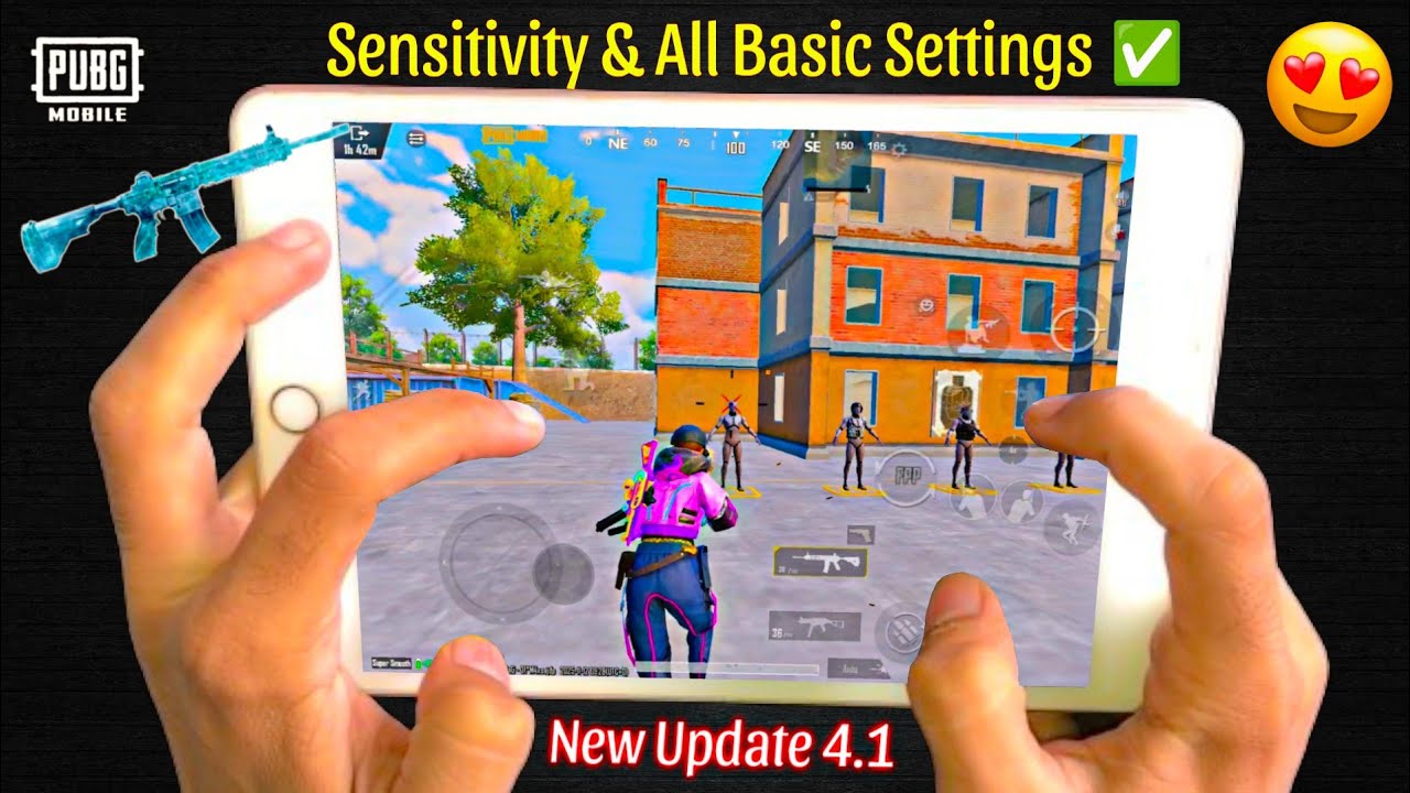 iPAD MINI 5 😍 BEST SENSITIVITY & ALL BASIC SETTINGS🔥/ New Update 4.1 | PUBG|BGMI