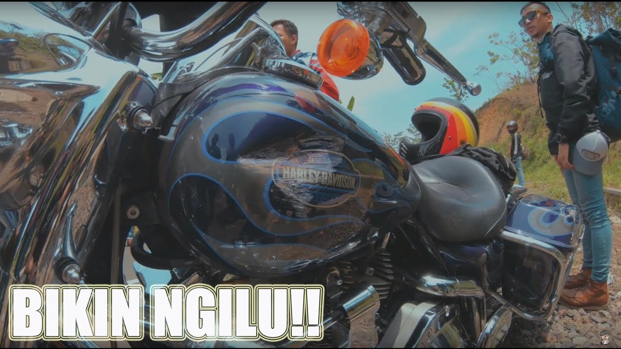 Harley Davidson Jamet Crash di Ciletuh! [Touring VLog]