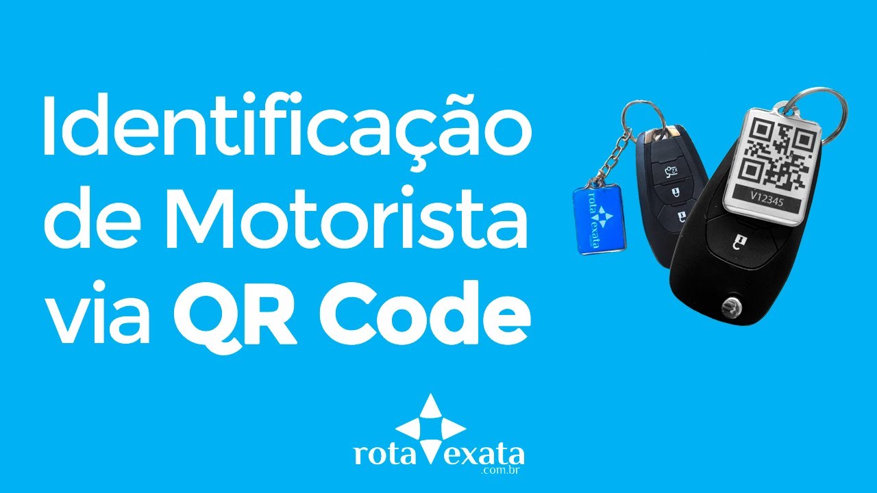 Identificação de Motorista via QR Code - Instrução de Uso