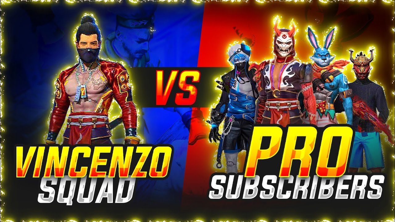 Vincenzo vs Subscribers Challenge Match part-1 Free fire - by Nonstop gaming
