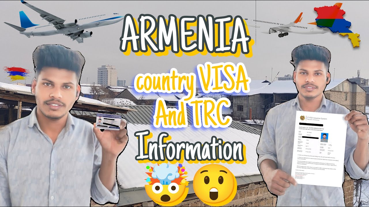 Armenia 🇦🇲 VISA And TRC information video 🤯😲