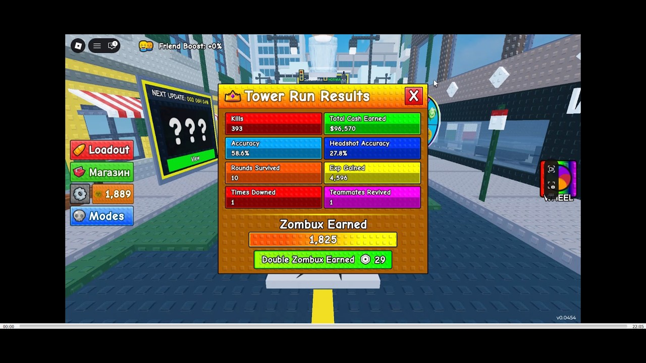 Roblox башня зомбей