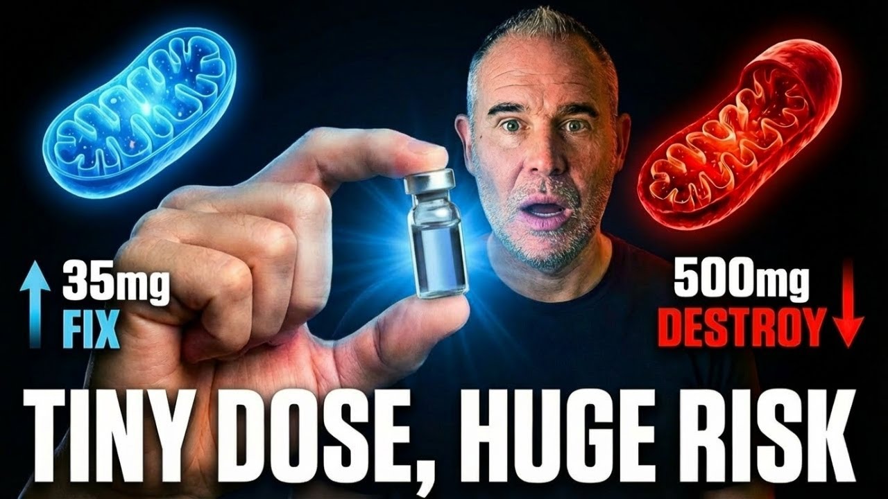 35 мг восстанавливает энергию митохондрий и повышает умственные способности (но 500 мг разрушает ...