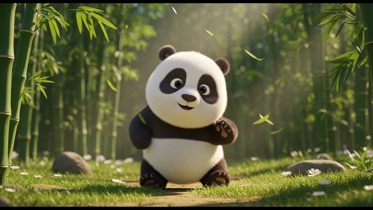 Peekaboo Panda | Fun Hide and Seek Rhyme for Kids | Nursery Rhymes & Songs for Children