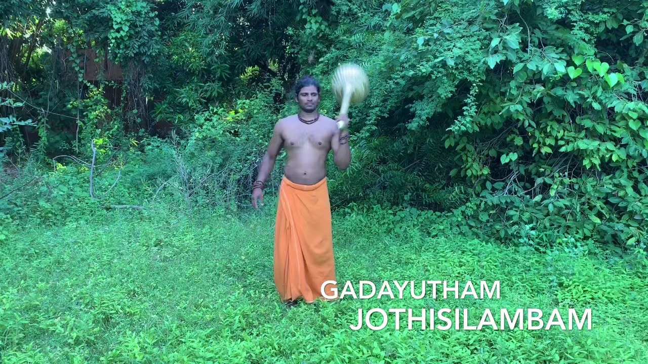 Gada Sports/ Indian mace / Hanuman Gada/Karlakattai/Jothisilambam/