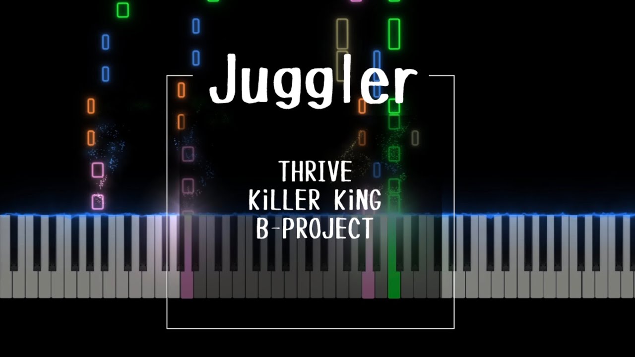 Juggler/THRIVE・KiLLER KiNG(B-PROJECT)ピアノソロ