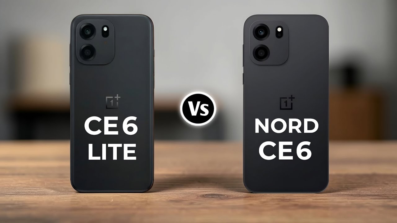 Oneplus Nord CE 6 Lite 5G Vs Oneplus Nord CE 6 5G