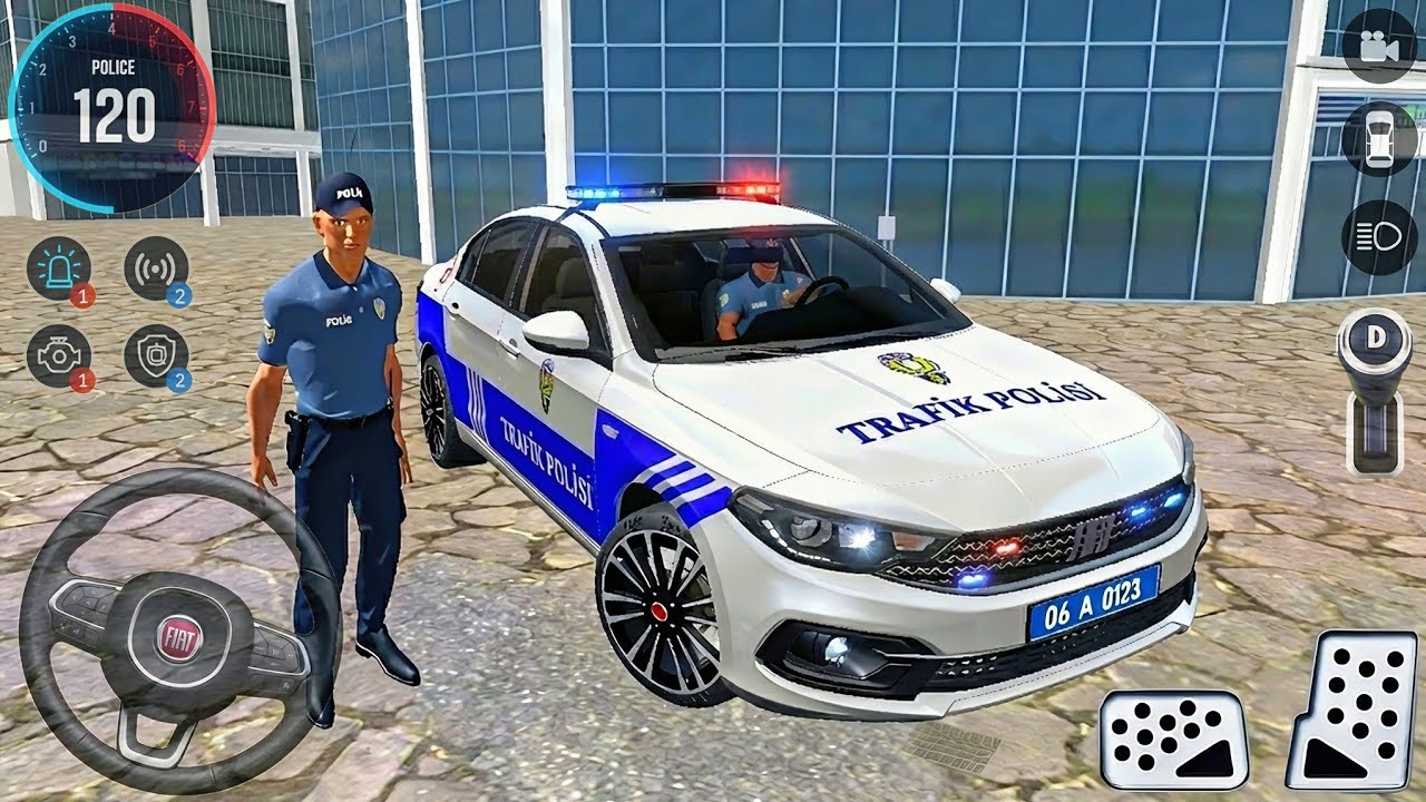 Fiat Egea Türk Polis Arabası Sürüş Oyunu - Polis Oyunu 2025 #33 | Android Gameplay