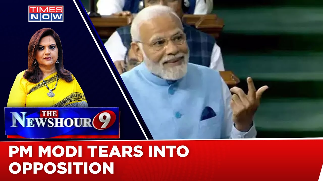 PM Modi Slams Opposition&rsquo;s Charges In Parliament | &lsquo;Virodhis&rsquo; Decimated By PM Again? | The Newshour