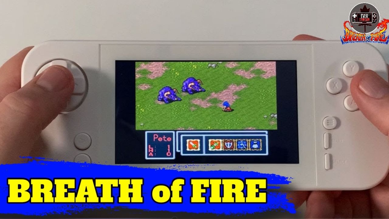 Evercade Exp Capcom Collection - First Look at Breath of Fire