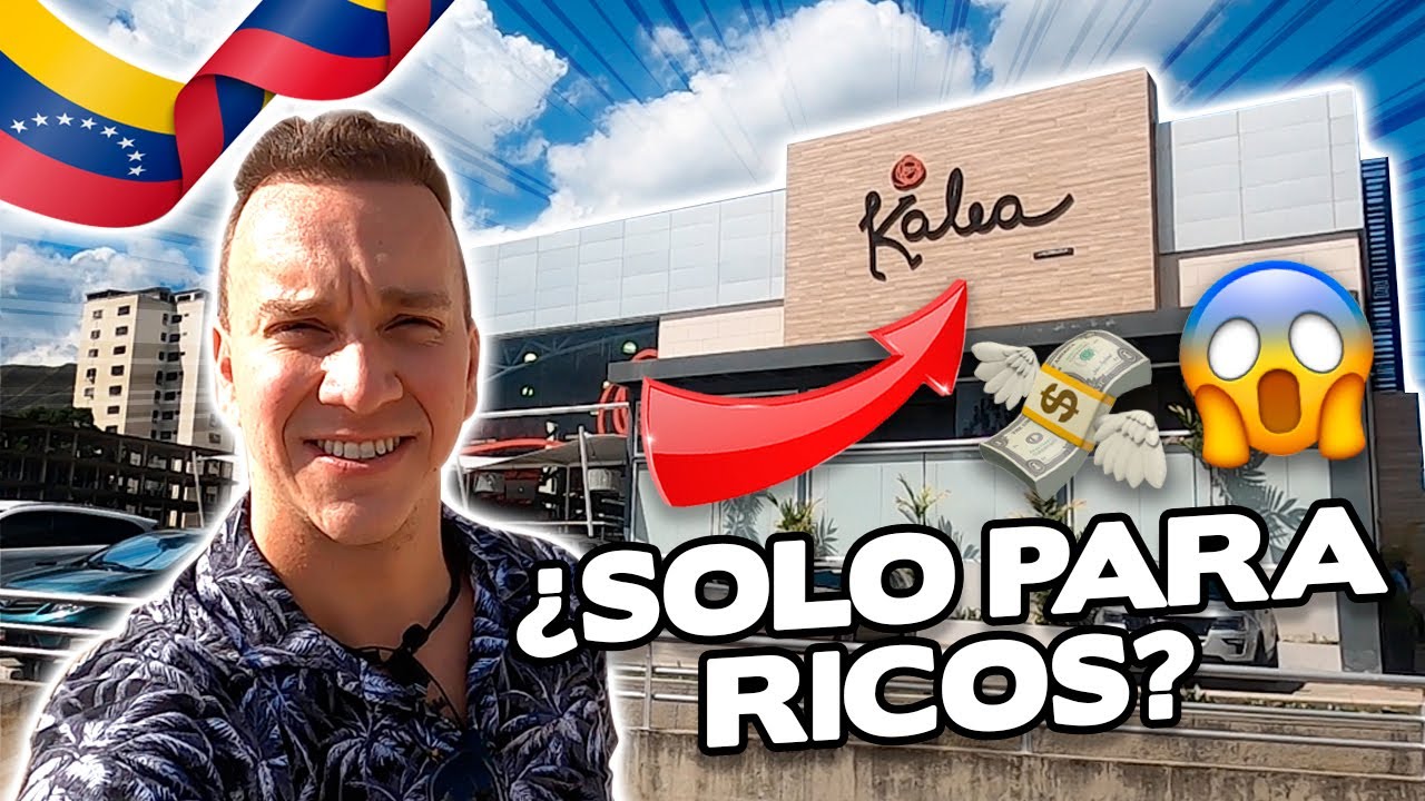 Asi es un SUPERMERCADO DE LUJO EN VENEZUELA - Oscar Alejandro