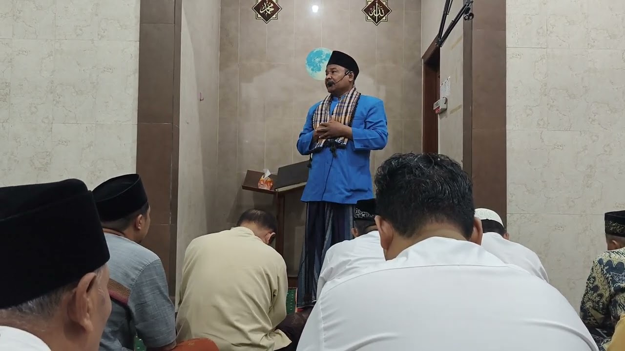 Kultum tarawih tiap jum at selama Romadhon di musholla Nurul Iman Sidokare