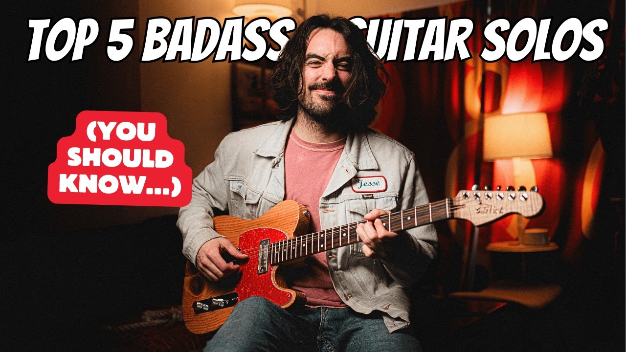 5 guitar solos you should ACTUALLY learn in under 5 minutes