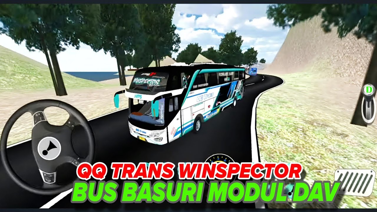 QQ Trans Winspector  l Bus Basuri Modul Dav Simulator l Gameplay