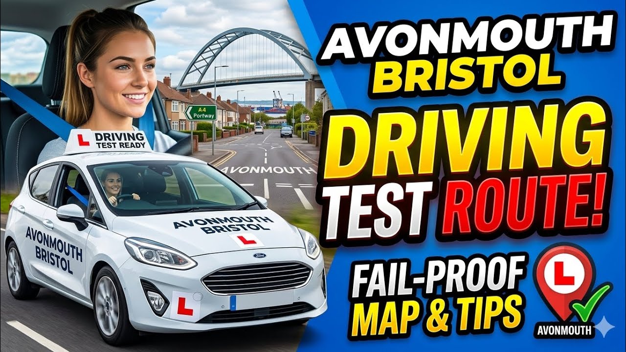 Avonmouth Driving Test Route #3 Bristol 2026 | Real Test Route + Driving Tips