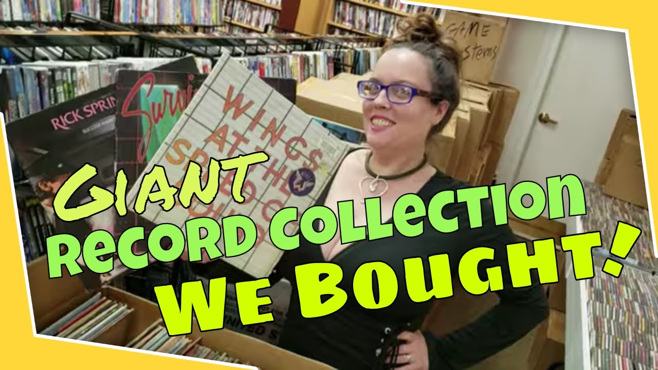 We Bought 6,000 Vinyl Records! GIANT RECORD COLLECTION Buy