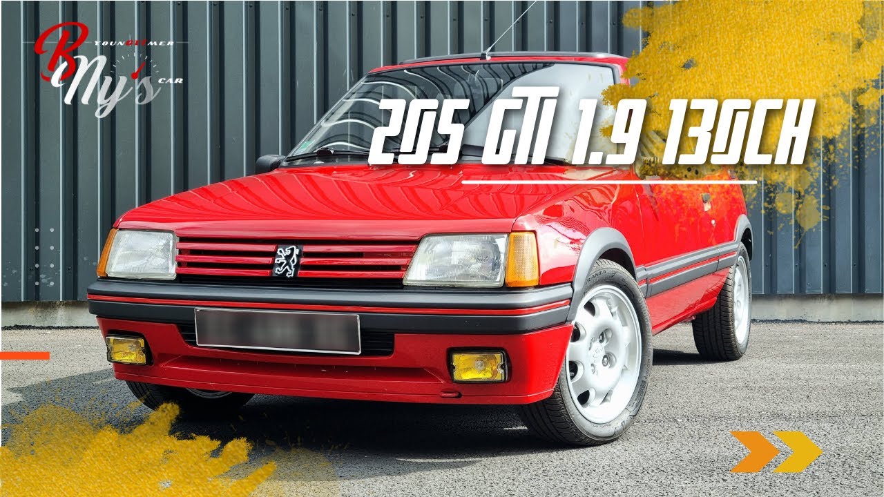 Présentation et Essais Peugeot 205 GTI 1.9 130ch