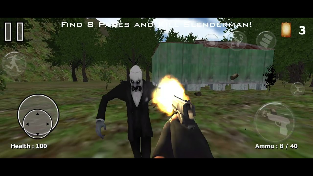 Slender man must die chapter 3 day mode part 1