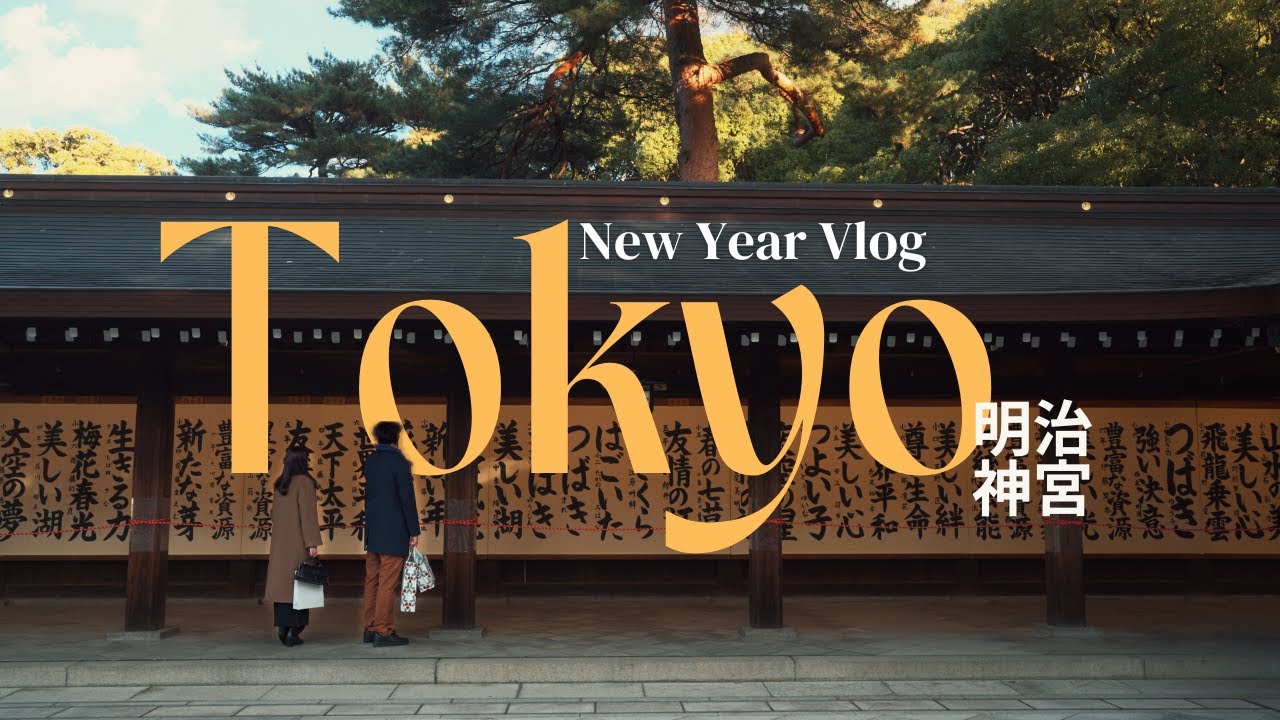 Solo New Year’s Visit to Meiji Shrine ⛩️ & Omotesando Stroll | 2025 Tokyo Vlog