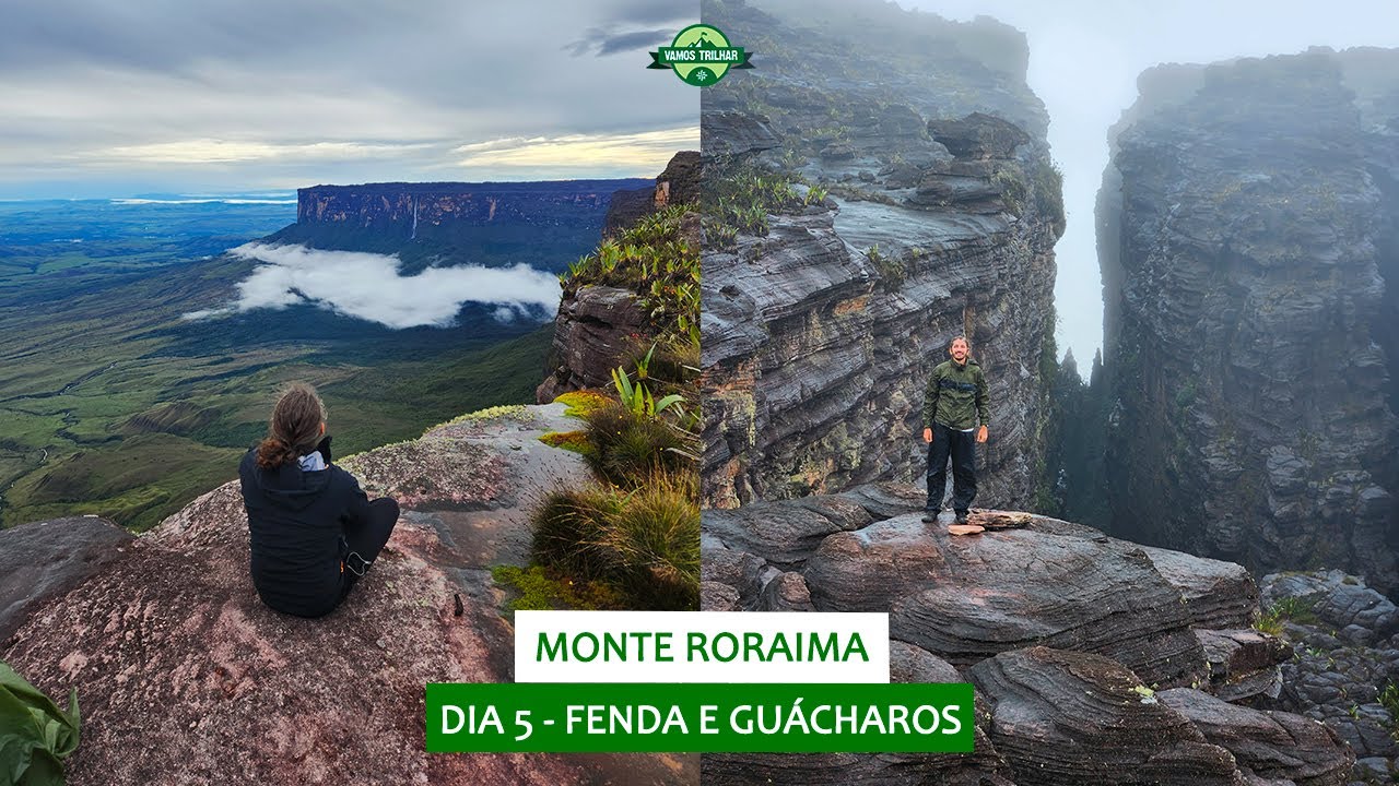 TREKKING DO MONTE RORAIMA - DIA 5: Fenda e Guácharos